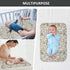 21 5/8" 31.5" Mat(Leaf1PCS) Baby Diaper Changing Pad, x Waterproof Changing Pad Liners - Reusable Soft and Absorbent