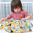 OTAITY 24 Sheets Make Your Own Construction Vehicle Stickers for Kids Boys, Make-a-Face Engineering Vehicles Fire