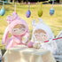 Gloveleya Baby Girl Gift Plush Bunny Doll - First Baby Doll for Toddlers, White 12 Inches