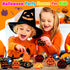 24 Halloween Party Favors for Kids PCS Halloween Pumpkin Pop Fidget Toys,Halloween Toys Treats for Kids,Halloween