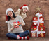 Christmas Stickers for Kids - 32PCS Christmas Stickers for Crafts, Kids Make Your Own Face Stickers Crafts for Toddlers