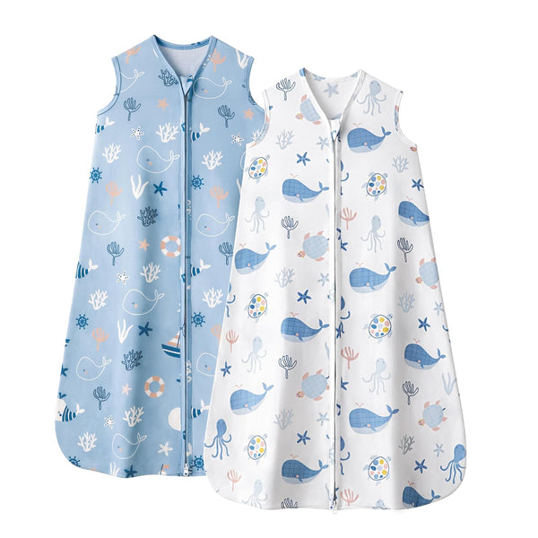 Baby Sleep Sack 0-6 Months, 0.5 TOG Wearable Blanket for Baby Boy