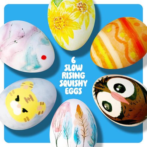 6 7 8 9 10 6 Dan&Darci Easter Egg Squishy Painting Kit - Arts & Crafts for Girls and Boys - Kids Art Activities - Craft