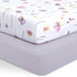 Evolur Be Wild Light 2 Pack Crib Sheet, Fitted Crib Sheet for