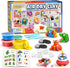 Air Dry Clay Kit for Kids, Create Refrigerator Magnets with Modeling Clay, Art Activity Set, Craft Project Gifts