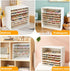 Racks:10-Tier Wooden Puzzle Puzzle Storage for Wooden Puzzles, Craft Collection Display Case, Board Game and Family