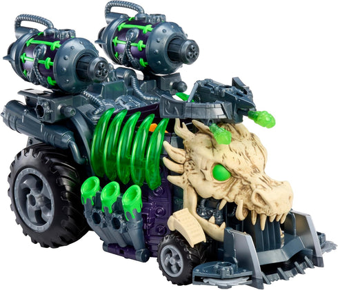 6 Ninjombie Prime Slime Dragon Vehicle, Boys Action Ninja Zombie Slime Action Figure Vehicle, Ages +