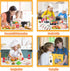 105Pcs Kids Kitchen Toy Accessories - Toddler Pretend BBQ Camping Cooking Playset, Play Food Set