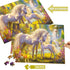 6-8 8-10 200 6 7 8 9 10 RANSUNN Puzzles for Kids Ages - Unicorn and Foal, Piece Puzzles for Kids, Learning Educational