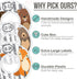 Woodland Nursery Closet Dividers for Baby Clothes - Baby Closet Size Dividers - Fox Deer Bear Hedgehog Decor -