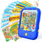 Qiaojoy Kids Learning Tablet Bilingual, Montessori Educational Learning Toys for Toddlers 3-5 Year