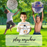 NINOSTAR Large Play Balls Set of 3, 14 Inches Fun Indoor and Outdoor Gift for Play Party Decor