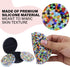 1 Pack 1 Count (1 Count Picky Pad - Fidget Toy for Skin Picking with Carrying Case - Trichotillomania Relief Portable