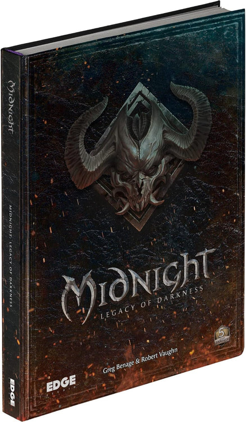 EDGE Studio Midnight Legacy of Darkness CORE RULEBOOK - Epic Role-Playing Adventure Against Evil!