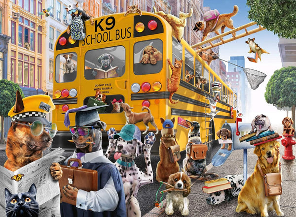Pet School Pals 150 Piece Puzzles for Kids by Ravensburger 12974, Every Piece is Unique