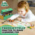 24-Piece 3-8 Life Cycle Animal Kit - Montessori Science Toy with Matching Game, Butterfly, Frog, Chicken, Bee, Ladybug