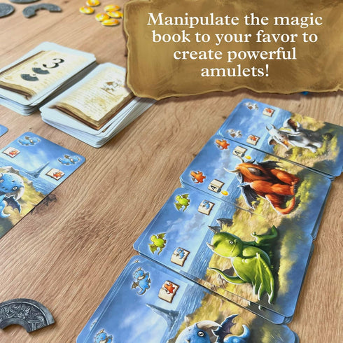 Dragonkeepers Board Game - Fantasy Strategy Game with Baby Dragons