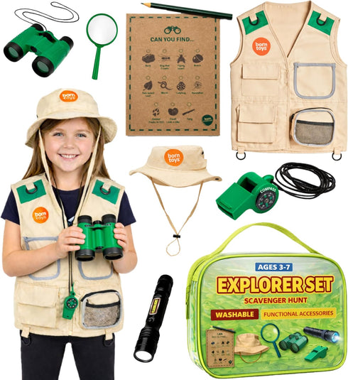 Born Toys Kids Costumes Set, 3-in-1 Dress Up & Pretend Play, Ages