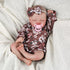 Reborn Baby Girl Dolls - 20 Inch Lifelike Newborn Baby with Realistic Veins for Kids Age 3+, Brown