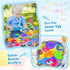 24 Packs 2.8 Duchong Prefilled Easter Eggs with Cars Toys for Easter Eggs Hunt, Plastic Eggs with Pull-Back