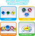 Baby Bath Toys 26pcs Alphabet Letters, Mold Free Floating Bathtub Toys Set with Mesh Bag for Kids Toddlers Ages 2-5 -