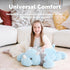 5 lbs Toy,30 inches IKASA Weighted Stuffed Animal Triceratops Dinosaur Plush Giant Large Big Jumbo Soft Toys, Huge Size