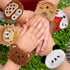 12 PCS Stuffed Animal Slap Bracelets - Plush Animal Snap Bracelets, Cute Wrist Slap Band Toy for Boys Girls