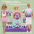 EuTengHao 78Pcs Doll Clothes and Accessories for 11.5 Inch Girl and 12 Inch Boy Dolls, Summer Style Outfits