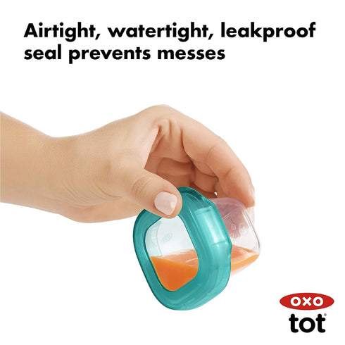 12-Piece Set, OXO Tot Baby Blocks Teal