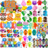 Duccsko 126 Pack Party Favors for Kids 3-5,Pop Fidget Toys, Classroom Prizes, Treasure