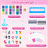 55+ 15 5 6 7 8,Birthday 9 10 11 12 Subao DIY Glitter Gel Pens Making Kit,Pen Creator Studio,Make Your Own Sparkly Cute