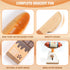 Set Pithfor Wooden Play Food for Kids Toddlers, Grocery Store Pretend Play Food, Pretend Grocery Shopping & Play