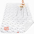Large Splat Mat for Under High Chair/Arts/Crafts/Playtime, Moonsea High Chair Mat for