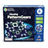 Set Learning Resources Glowing PatternGears - Building with Glow in the Dark Stickers, Toddlers Hands-On Toy, STEM