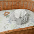 4 Pack Bassinet Sheets, Bassinet Sheets for Baby Boy and Girl, Bassinet Sheet Neutral, Fit for Rectangle, Round, Oval