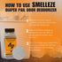 2 lb. SMELLEZE Diaper Pail Deodorizer, Odor Eliminator for Diaper Pail, Baby Poop Deodorizer & Human Urine Odor