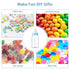48 4.5 Inch Pcs Baby Bottle Shower Favor Mini Plastic Candy Bottle Baby Shower Fillable Feeding Candy Box for Party Boy