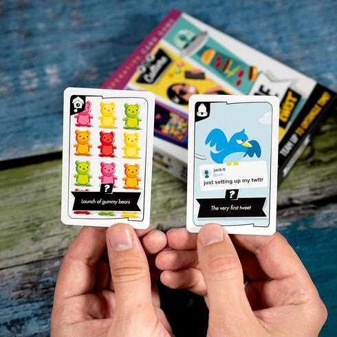 Zygomatic Timeline Twist - Pop Culture Edition Trivia Game, Fun Family Game for Kids and Adults, Ages 8+, 2-6 Players