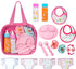 My Sweet Baby 13-Piece Doll Feeding & Diaper Bag Set Disappearing Milk