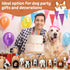 12 Set Mini Plush Toy Stuffed Animals: Adopt a Dog Set with 12 Pcs Stuffed Dogs, Boxes & Birthday Hats