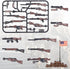 Weapons Pack Military Weapons Accessories U.S Field Force Weapons Toy Set Weapon Battle Building Blocks Compatible with Major Brand, 3 Years Old and up