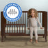 100% 1 Pack, Delta Children Breathable Crib Mattress Pad Cover - Breathable Mattress Pad Cover for Cribs - Elastic