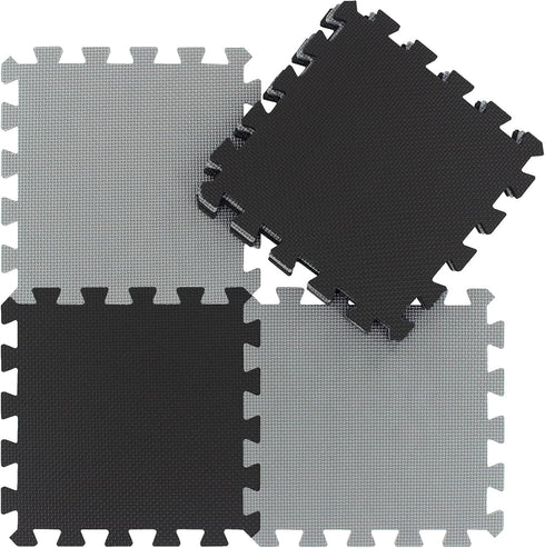 18 QC-DLb18N qqpp EVA Rubber Tiles Interlocking Puzzle Foam Floor Mats - Baby Play Mat for Playing | Exercise Mat