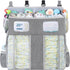Accmor Changing Table Diaper Organizer, Hanging Diaper Caddy Organizer Stacker for Cribs