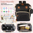 MosaiRudo Backpack Backpack Diaper Bag Baby Bag,Waterproof, Travel Diaper Bags with Pacifier Case for Baby Girl Boy