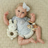20 Inch Set 3+ WOOROY Realistic Reborn Baby Dolls - Lifelike Newborn Baby Girl with Full Vinyl Body, Real Life Baby