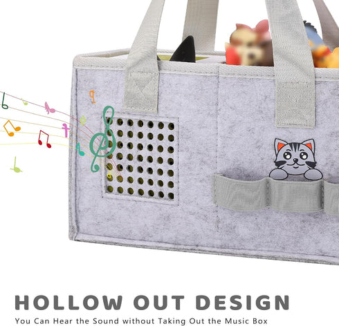 Set MEILADY-X Case for Toniebox Starter - Bag for Tonies Figurines | Portable Carrying Case for Educational Musical Toy