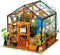 Robotime Cathy's Flower House DIY Miniature Dollhouse Kit