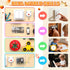 Amarlozn 11 1 11" Busy Board Toy for Toddlers, in Wooden Montessori Educational Fidget Sensory Toy for Stress Relief