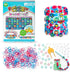 Rainbow Loom Beadmoji 4 Pack Bundle: Besties, Good Vibes, Sweets, Trendy - 4 Rubber Band DIY Charm Kits